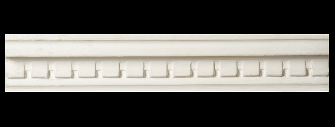 Moldura de yeso rectangular